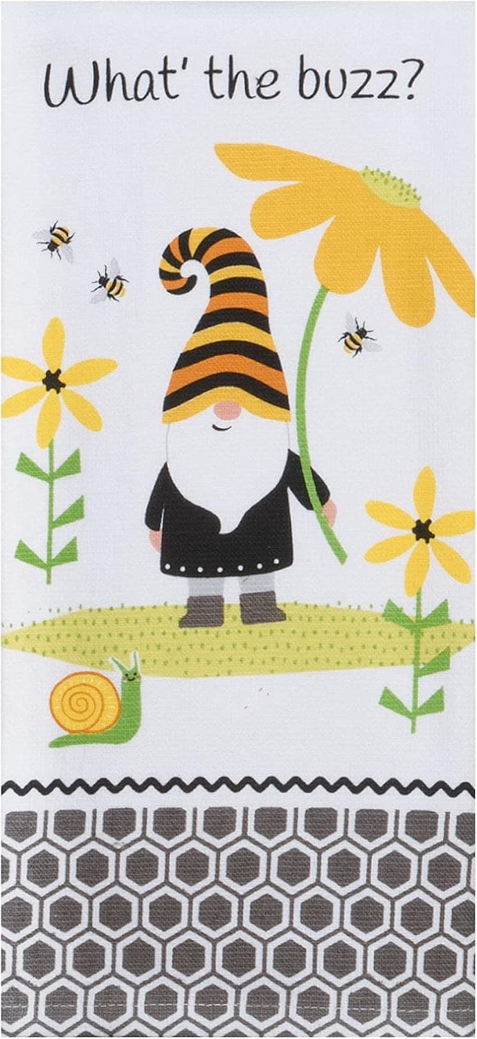 Kay Dee Designs Save The Gnomes Terry Towel, Various