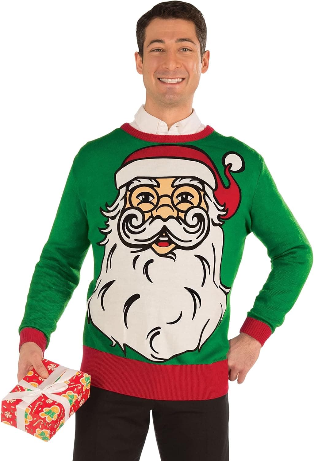 Forum Novelties Women's Adult All Wrapped Up Ugly Christmas Sweater