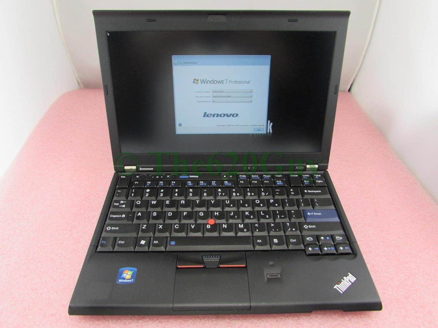 Lenovo ThinkPad X220 Laptop 12.5" Core i5 2.6GHz 8GB 128GB SSD Intel HD WIN7 64Bit