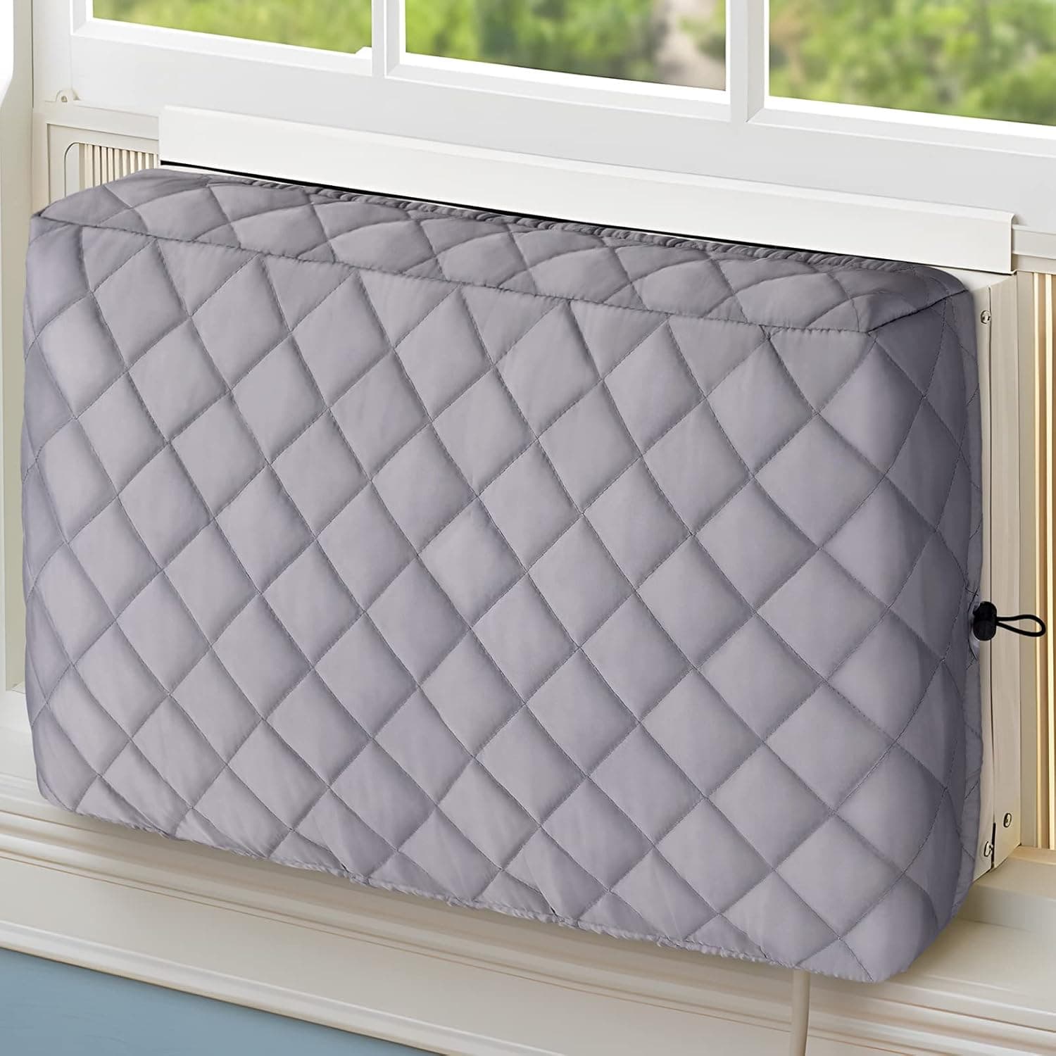 COSFLY Indoor Air Conditioner Cover AC Units Covers for Inside 25 x 18 x 3.5 Inches (L x H x D)
