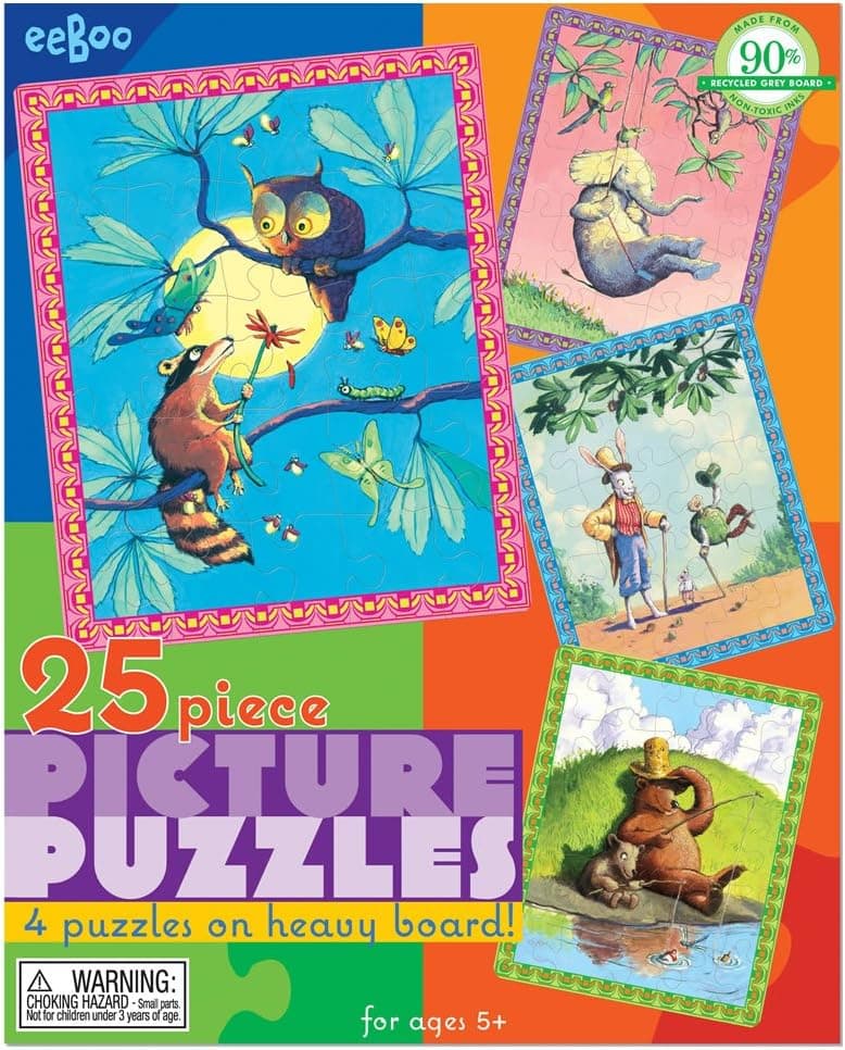 Forest Companionship 25 Piece Picture Puzzles