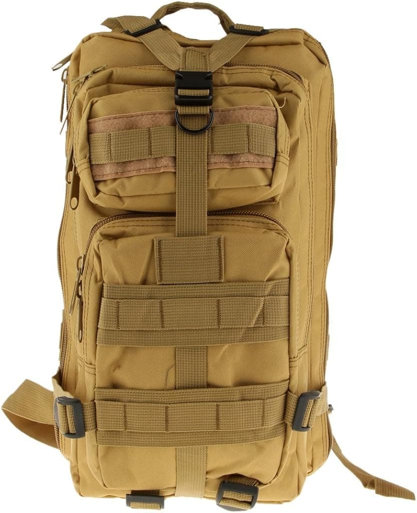 Mountain King - Hiking Backpack 30L Army MOLLE, Extreme Water Resistant with Laptop Compartment for Outdoor Hiking, Travelling, Camping, Trekking, Hunting & Survival.