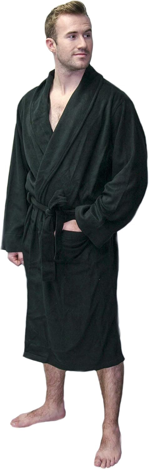 Fruit of the Loom Men's Microfleece Robe