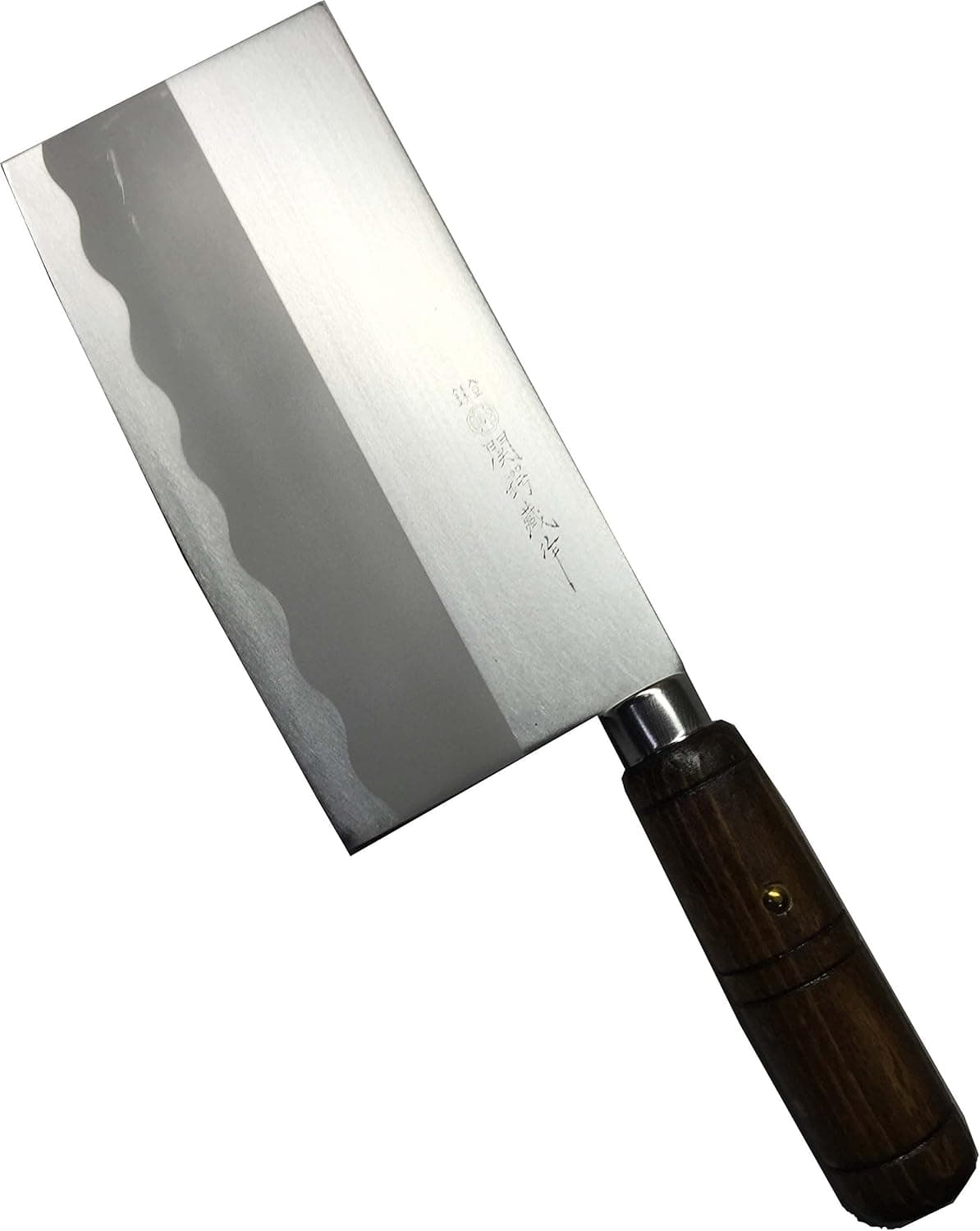 JapanBargain 1564, Japanese Butcher Knife High Carbon Stainless Steel Chinese Chopping Knife Kitchen Cleaver chef knives with Wooden Handle for Home and Restaurant, Made in Japan