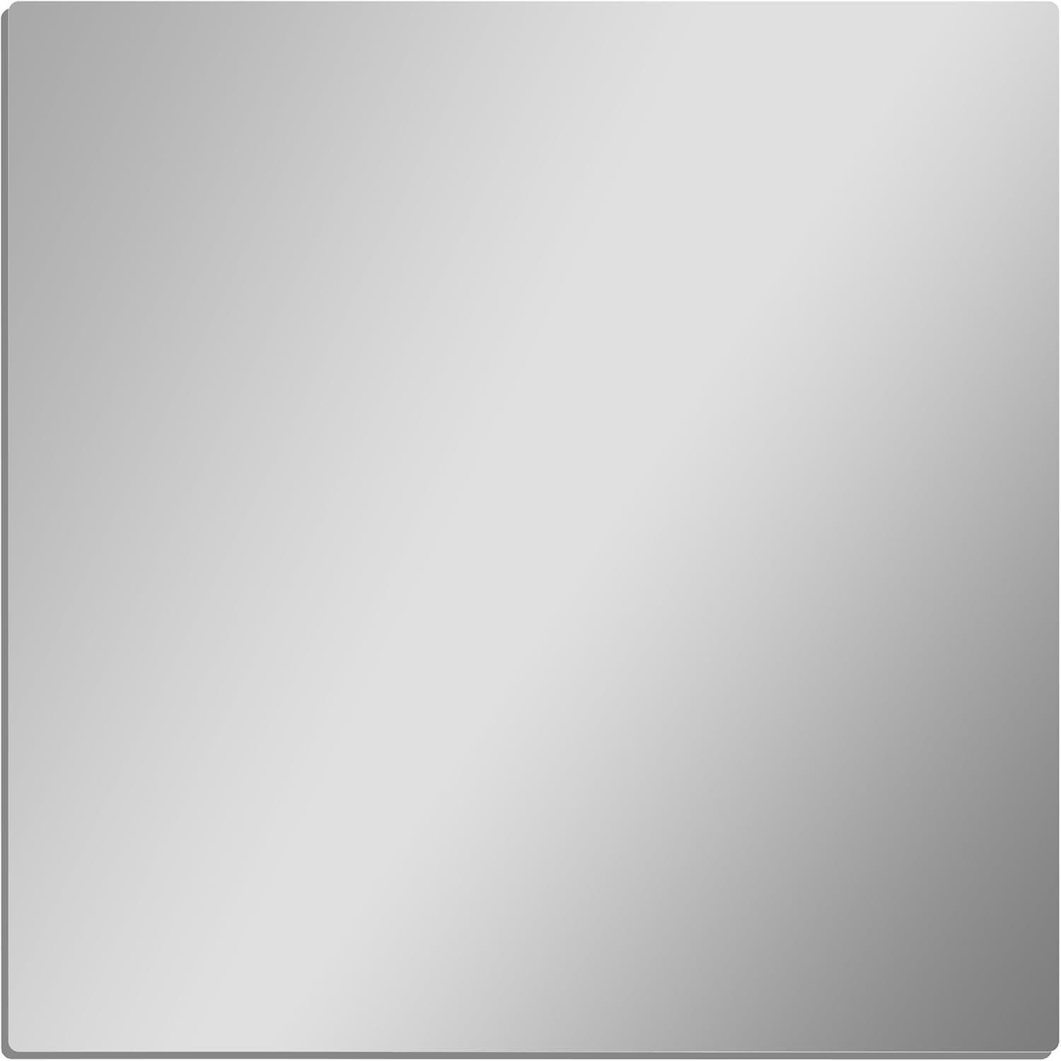 Glossy Gallery Square Shatterproof Acrylic Safety Mirror - 18in x 18in