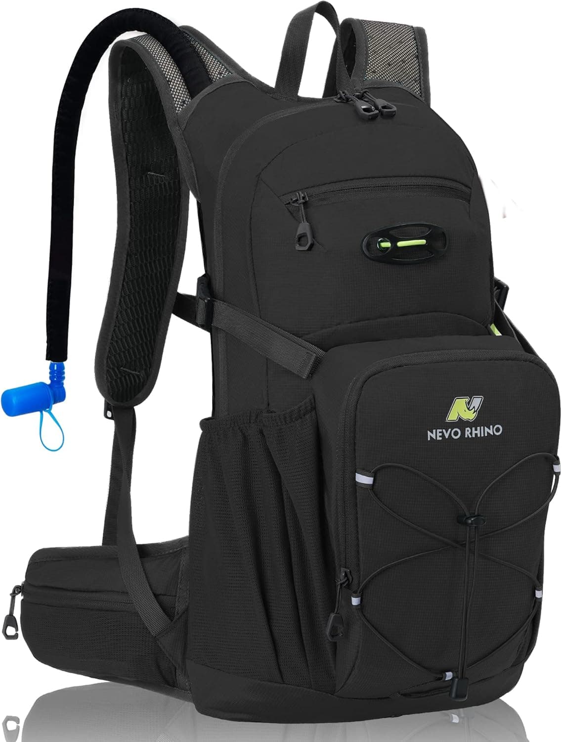 N NEVO RHINO Hydration Backpack, Hydration Pack, Insulated Hiking Backpack with Water Bladder 3L for Hiking Cycling Running Biking Camping