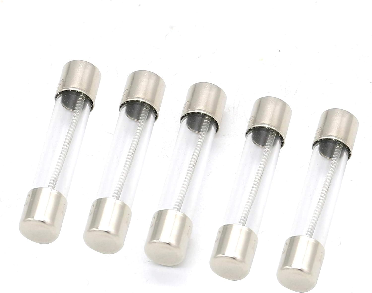 5Qty. T2AL250VP 2A 250V Slow-Blow GLASS Fuse 630MM