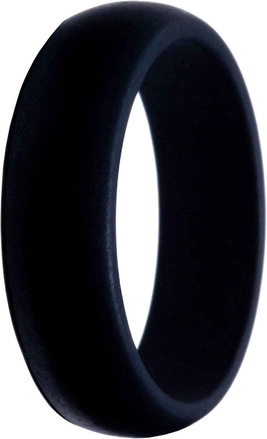 TUF Silicone Ring for Women Men, Rubber Wedding Band, Hypoallergenic Comfortable Safety Rubber Ring, Ideal Silicone Wedding Ring Gift for Him Her, Medical Grade, Unisex Sturdy Exercise Ring