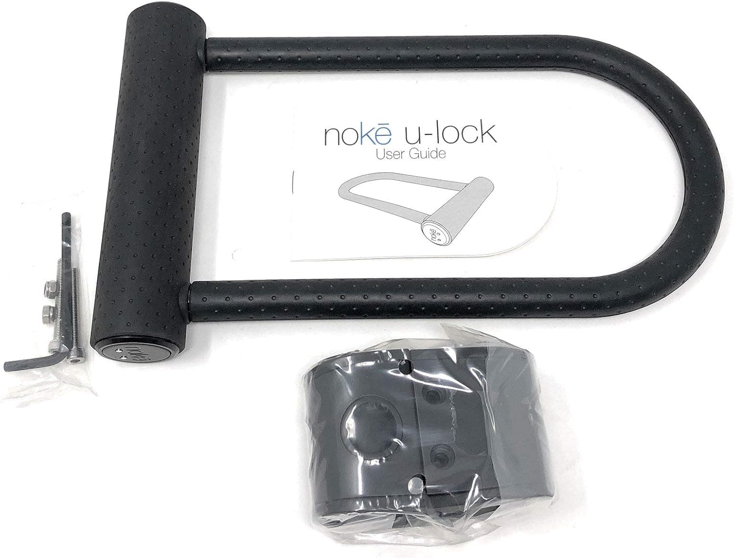 NOKE No Key No Problem Bluetooth Smartphone Bike Bicycle Keyless U-Lock NUABSL