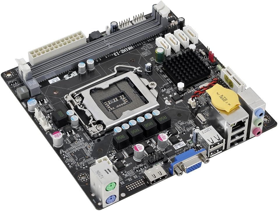 ECS Elitegroup Intel Motherboard Intel H61 Mini ITX DDR3 1600 Intel LGA 1155 Motherboards H61H2-I3