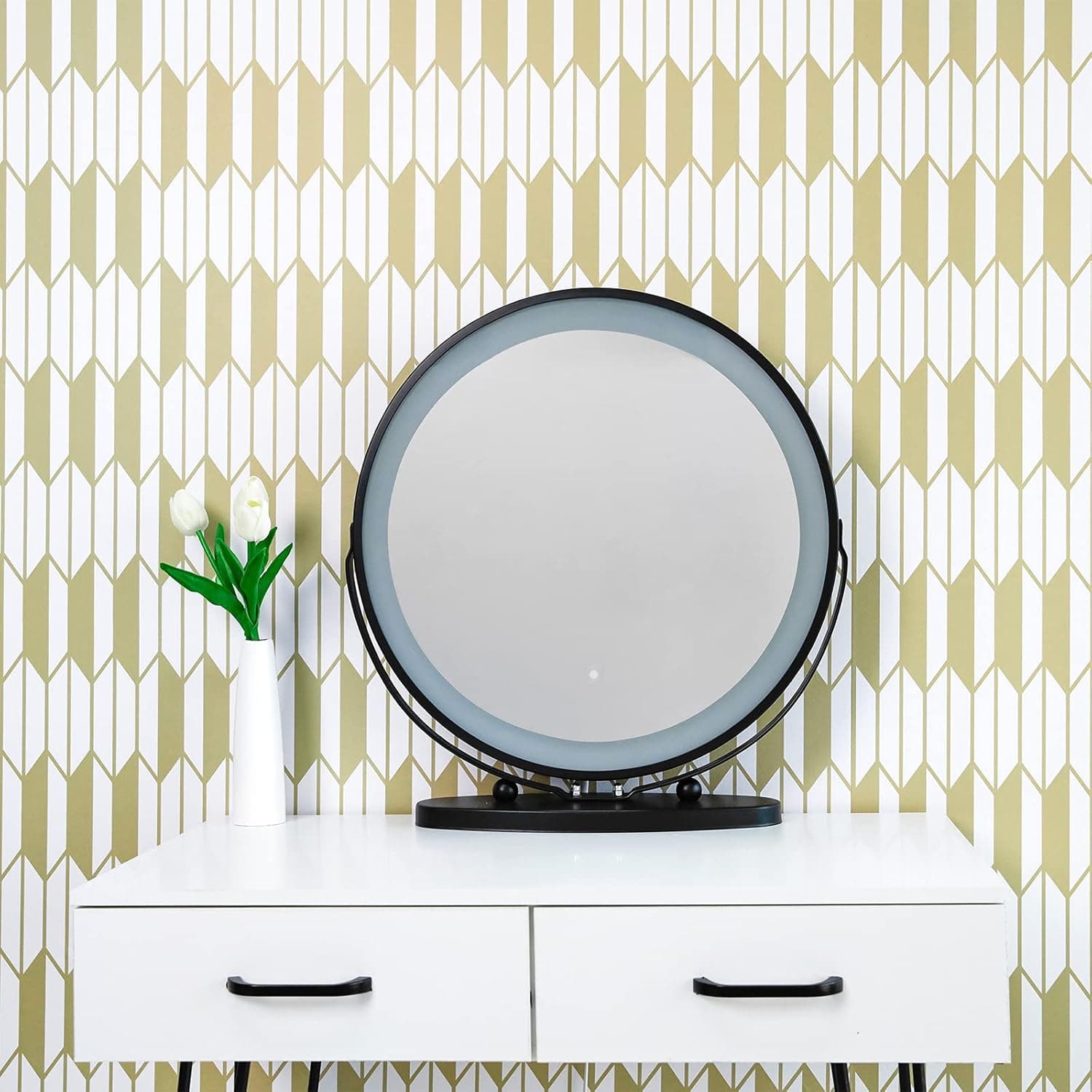 Abyssaly Geometric Wallpaper Peel and Stick Wallpaper 17.71in X 393 in Stick Wallpaper Self-Adhesive Easy to Install Thickness Upgrade for Furniture Renovation and Wall Decoration