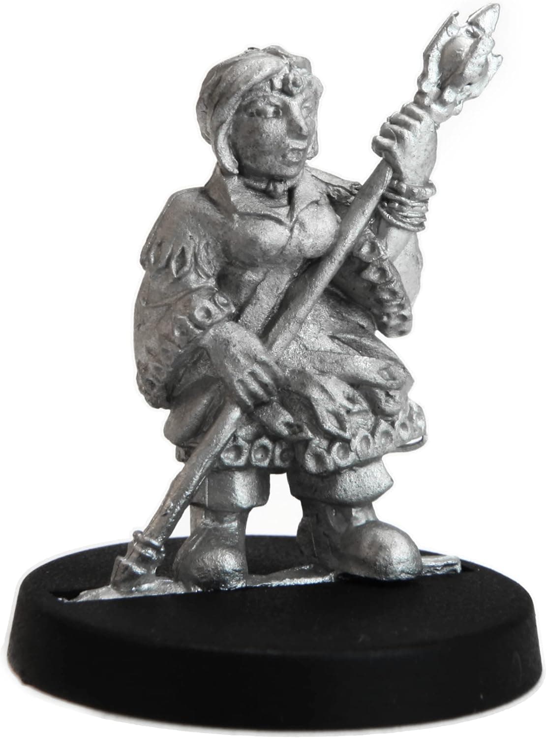 Stonehaven Dwarf Mage Miniature Figure (for 28mm Scale Table Top War Games) - Made in USA