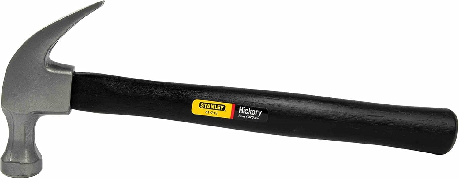 Stanley 51-713 Hickory Handle Nailing Hammer, 13 Ounce- Items Vary