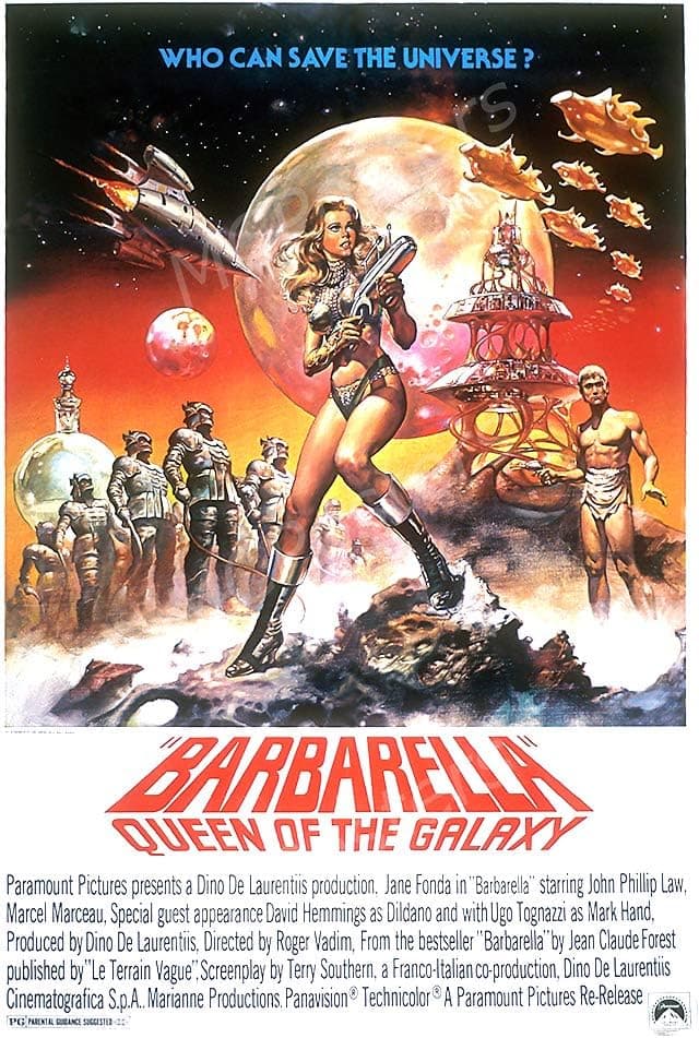 MCPosters - Barbarella Queen of The Galaxy Glossy Finish Movie Poster - MCP814 (24" x 36" (61cm x 91.5cm))
