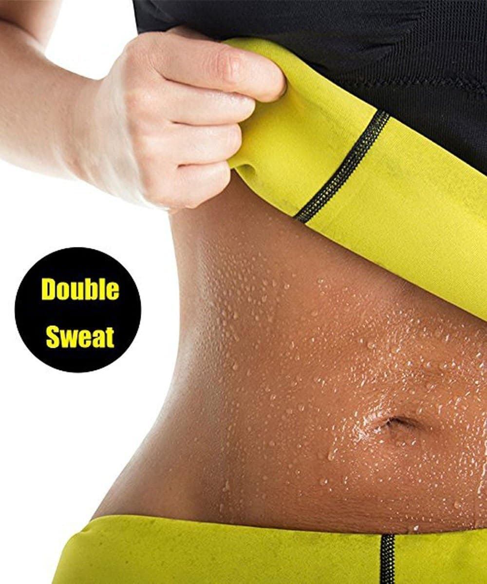 C.knowles Hot Sweat Slimming Vest Body Shaper for Women, Weight Loss Tummy Belly Fat Burner Shapewear, Waist Trainer Tank Top Cincher Corset Neoprene Sauna Suits