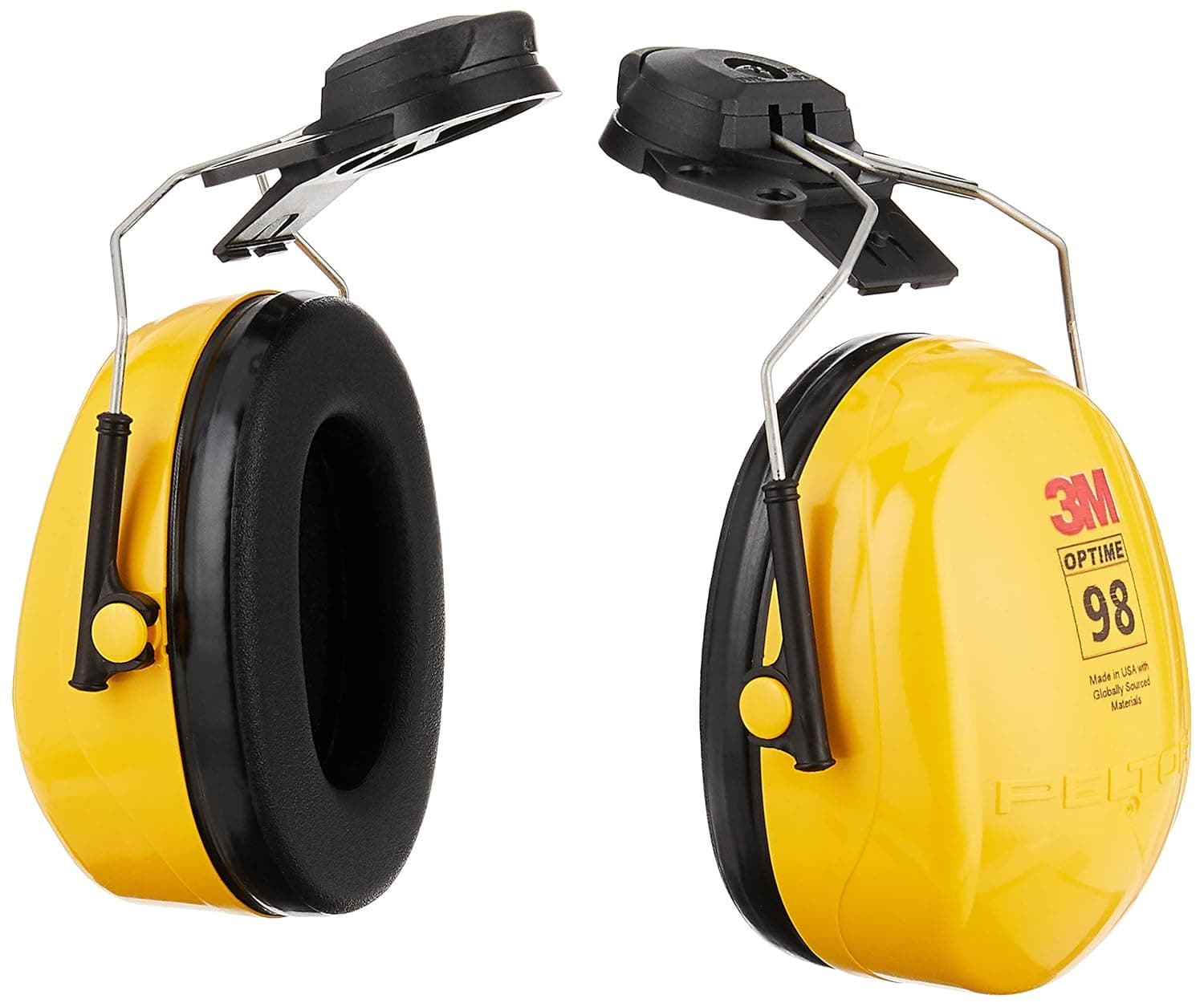 3M Helmet Attachable, Yellow, Medium