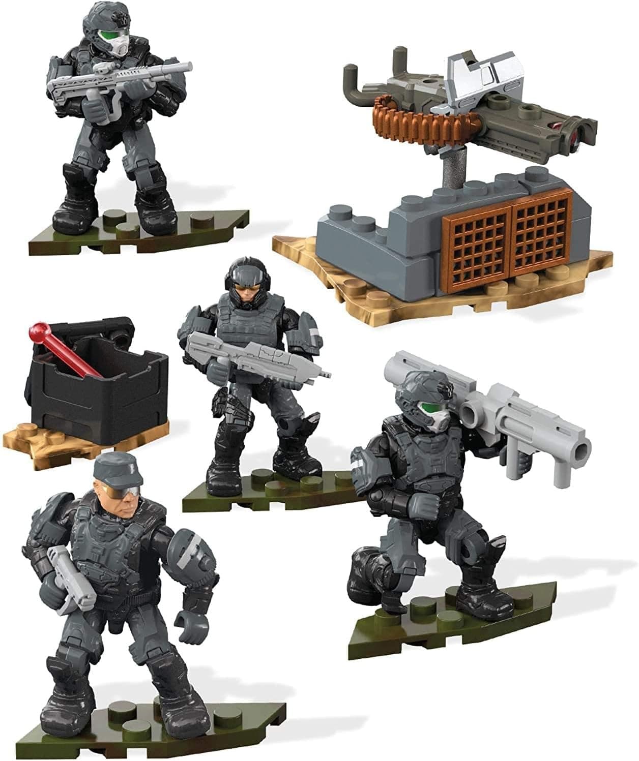 Halo Mega Construx Building Set | ONI Marines Fireteam