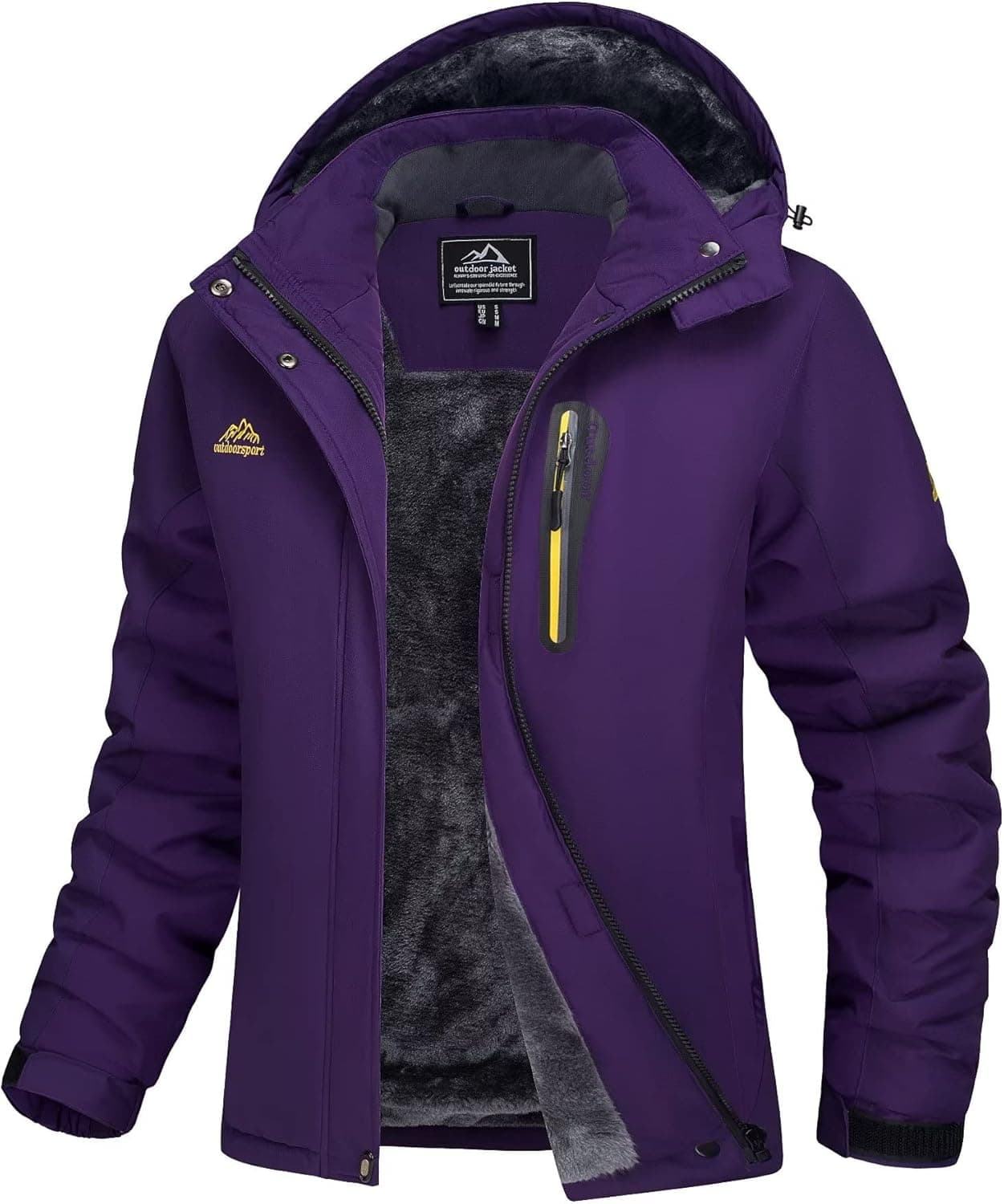 MAGCOMSEN Ski Jacket Women Waterproof Jacket for Women Winter Coats for Women Hiking Jacket for Women Winter Jackets for Women Rain Jacket for Women