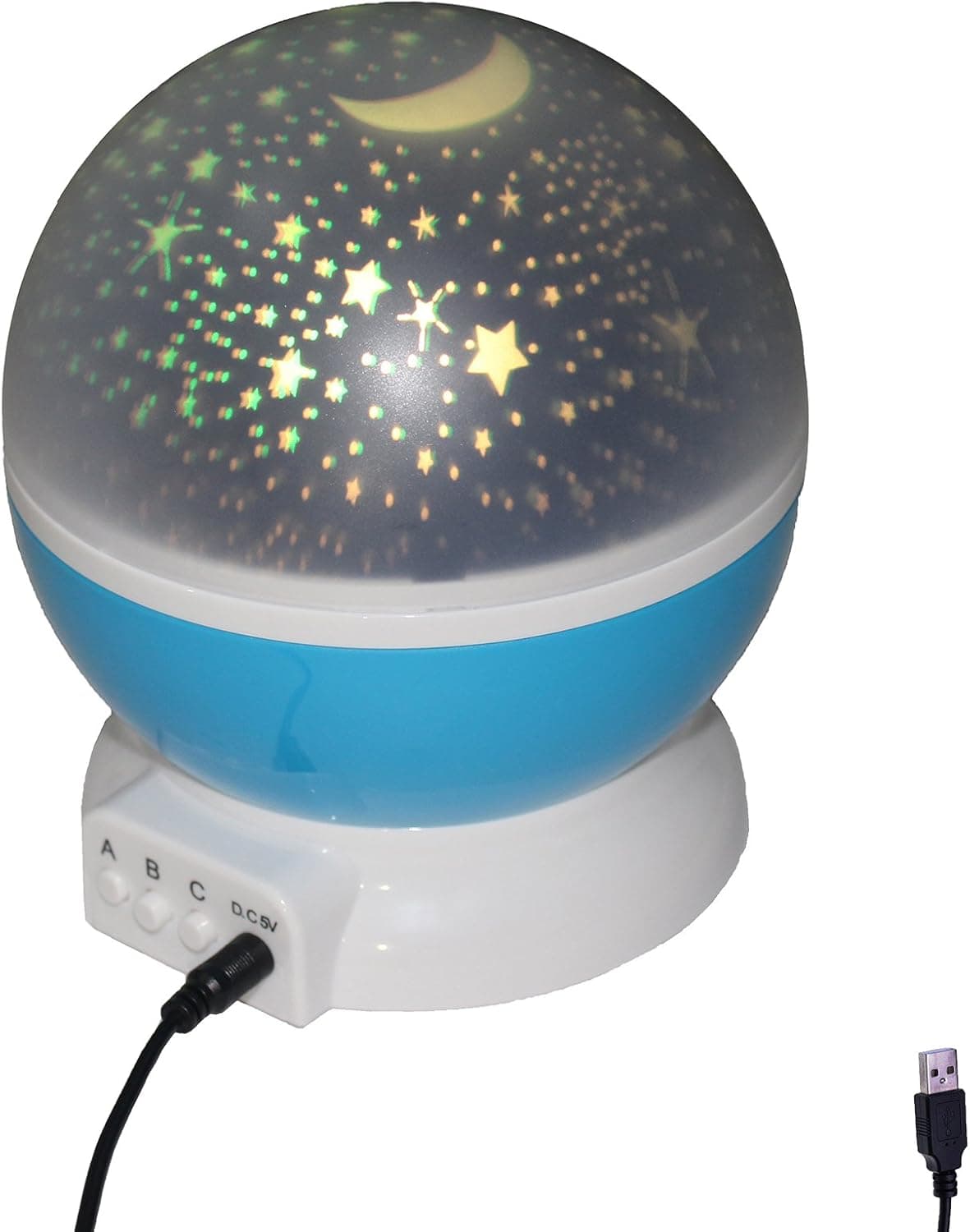 Aroma Night Lighting Lamp 3 Model Light Romantic Rotating Cosmos Star Sky Moon Projector,Rotation Night Projection Lamp for Children, Kids,Home,Indoors, Bedroom (Sky Star)