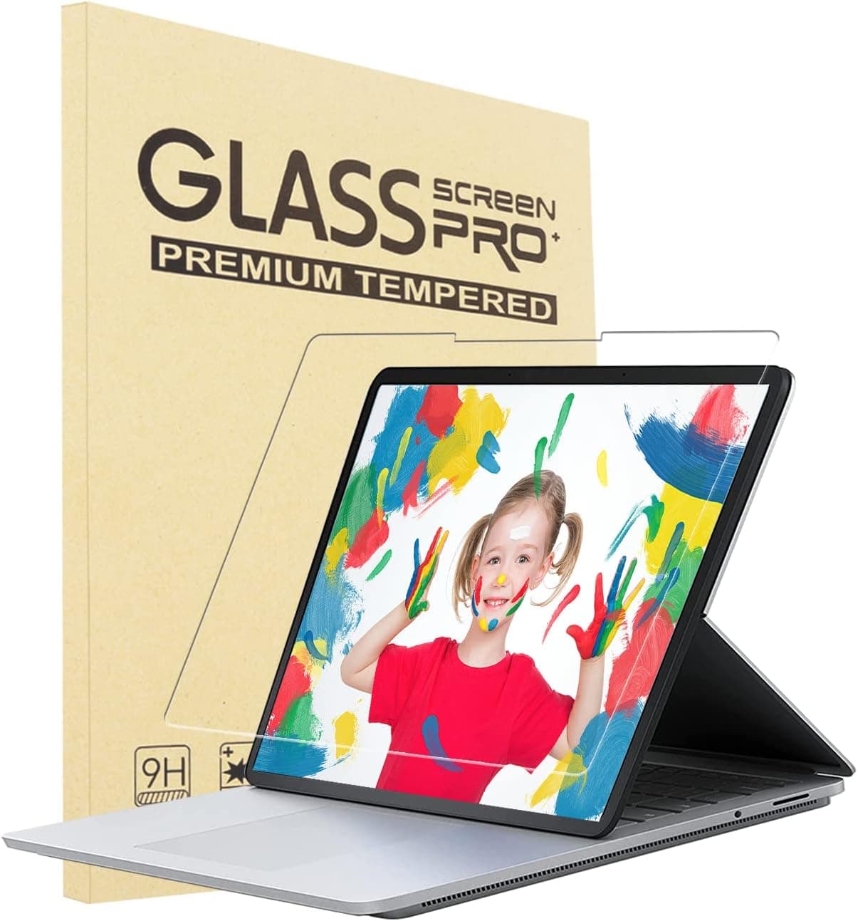 YINOVEEN 14.4 inch Tempered Glass Screen Protector for Microsoft Surface Laptop Studio 14.4" 2022 Released, 2.5D Radian, 9H Hardness, Anti Scratch