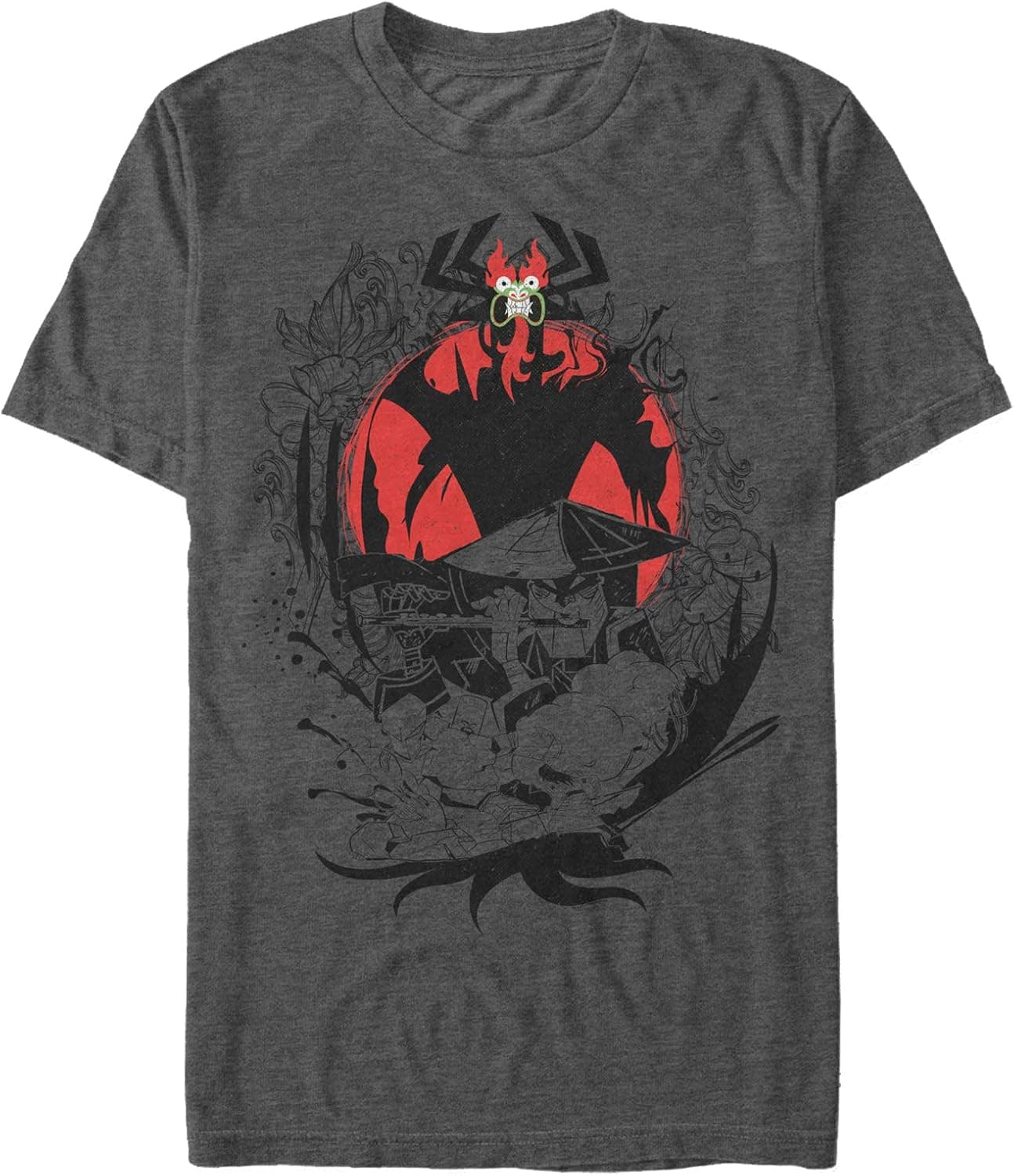 Men's Samurai Jack Aku Sun Frame T-Shirt