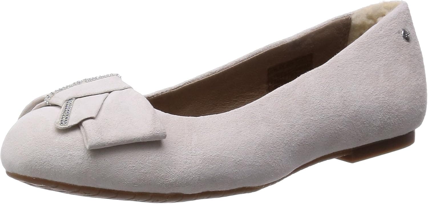 UGG Women's Jacqueline Fresh Snow Suede Flat