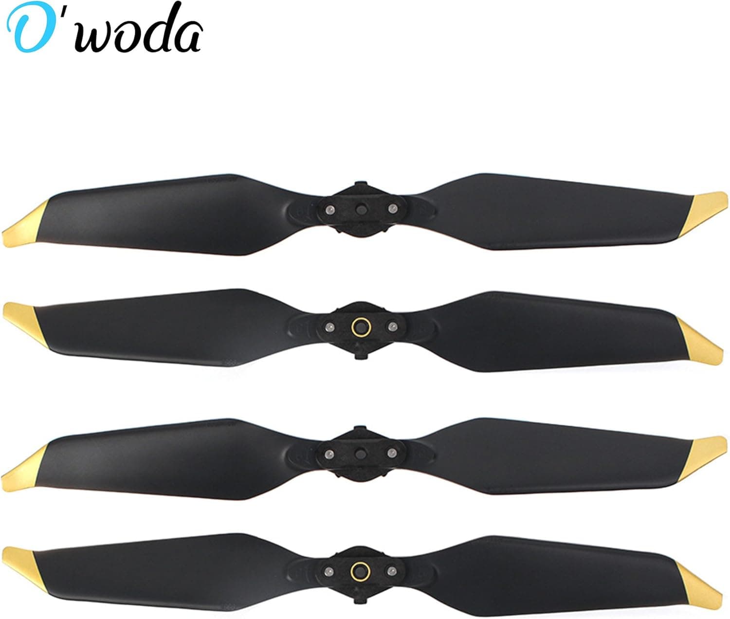 O'woda 2 Pairs Foldable Noise Reduction Propellers Quick Release CW & CCW Props for DJI Mavic Pro/Mavic Pro Platinum