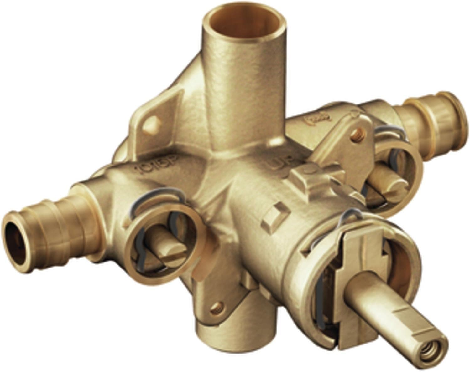 Moen 8375HD Commercial 1/2" Posi-Temp(R) Brass Rough in Valve Includes Stops, Gold
