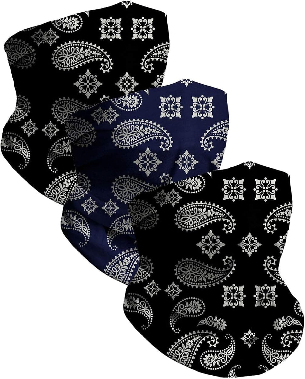 INTO THE AM Neck Gaiter Masks - Breathable Face Bandana Mask for Men & Women