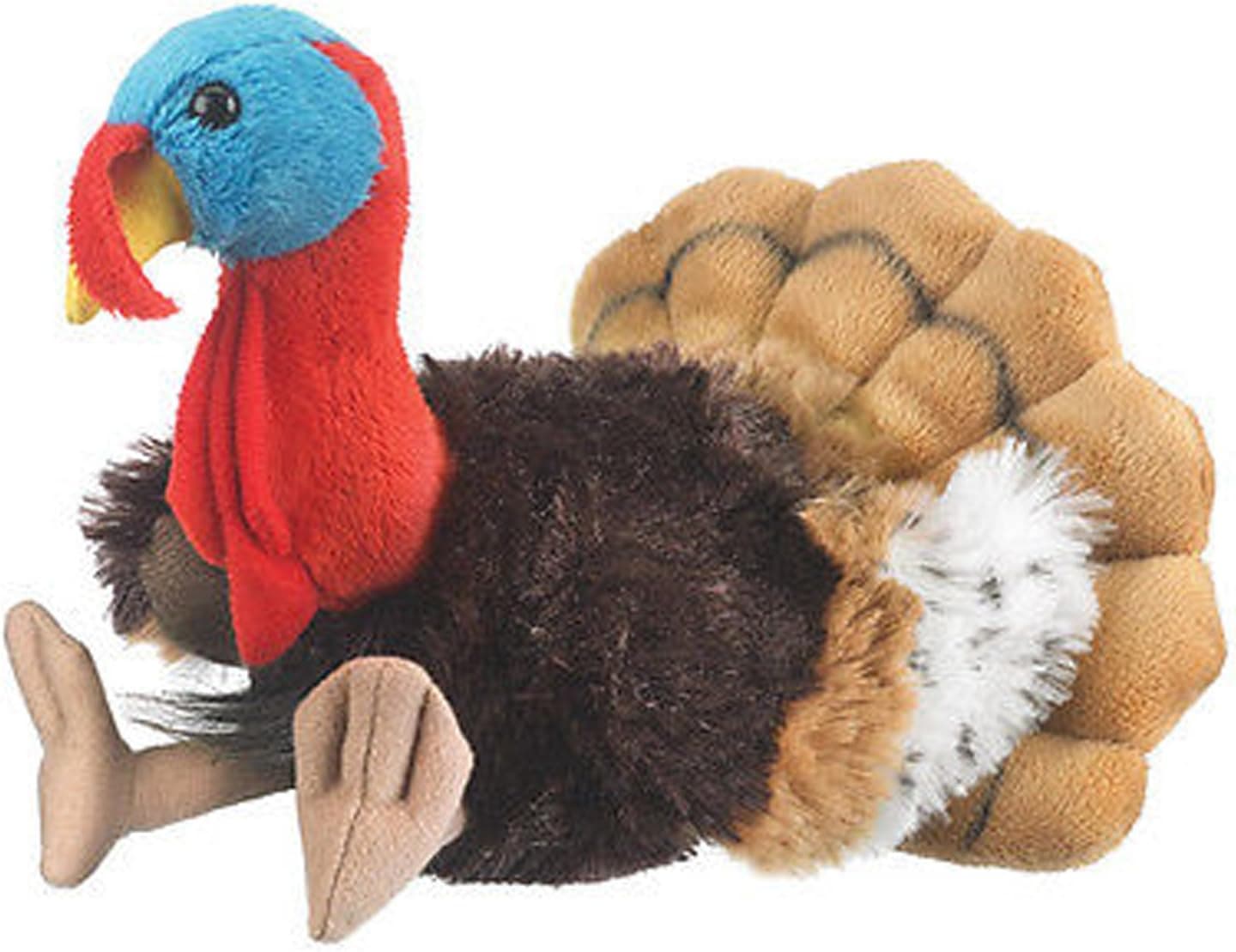 Turkey Stuffed Animal Plush Toy 8"