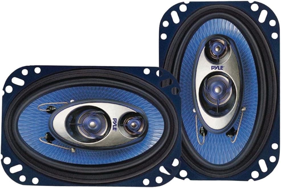 Pyle PL463BL Blue Label 2 3 & 4-Way Speakers (4" X 6"; TRIAXIAL)