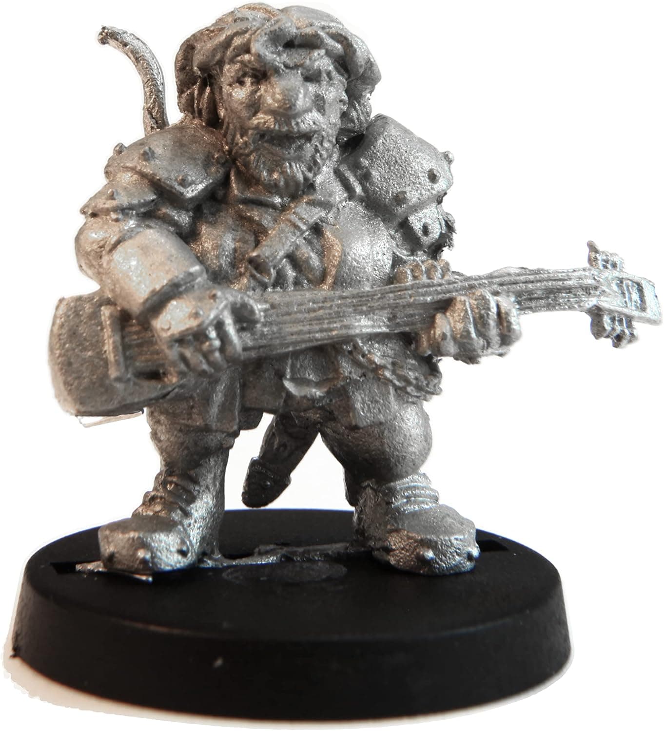 Stonehaven Dwarf Bard Miniature Figure (for 28mm Scale Table Top War Games) - Made in USA