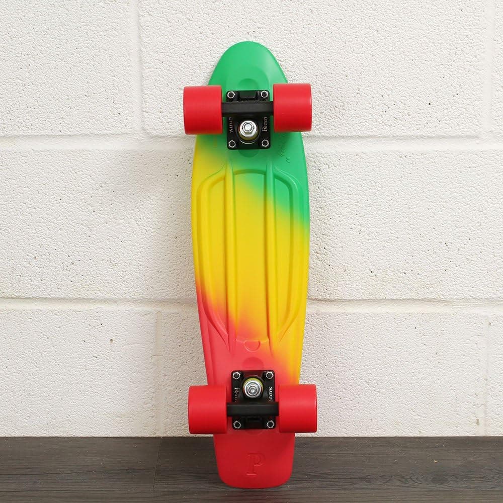 Penny Skateboards Standard Skateboards, Rasta Fade, 22-Inch