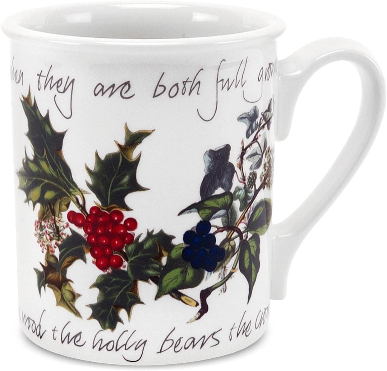 Portmeirion The Holly & The Ivy 9oz Fine Earthenware Mug