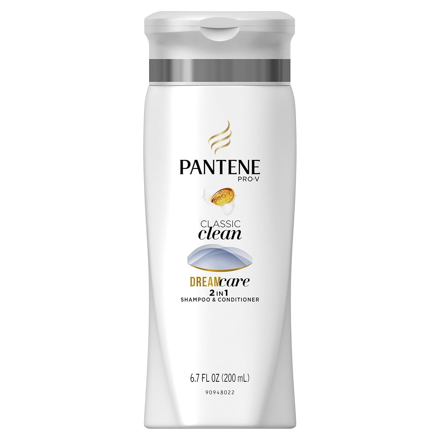 Pantene Classic Clean 2 in 1 Daily Shampoo, 6.7 Fluid Ounce
