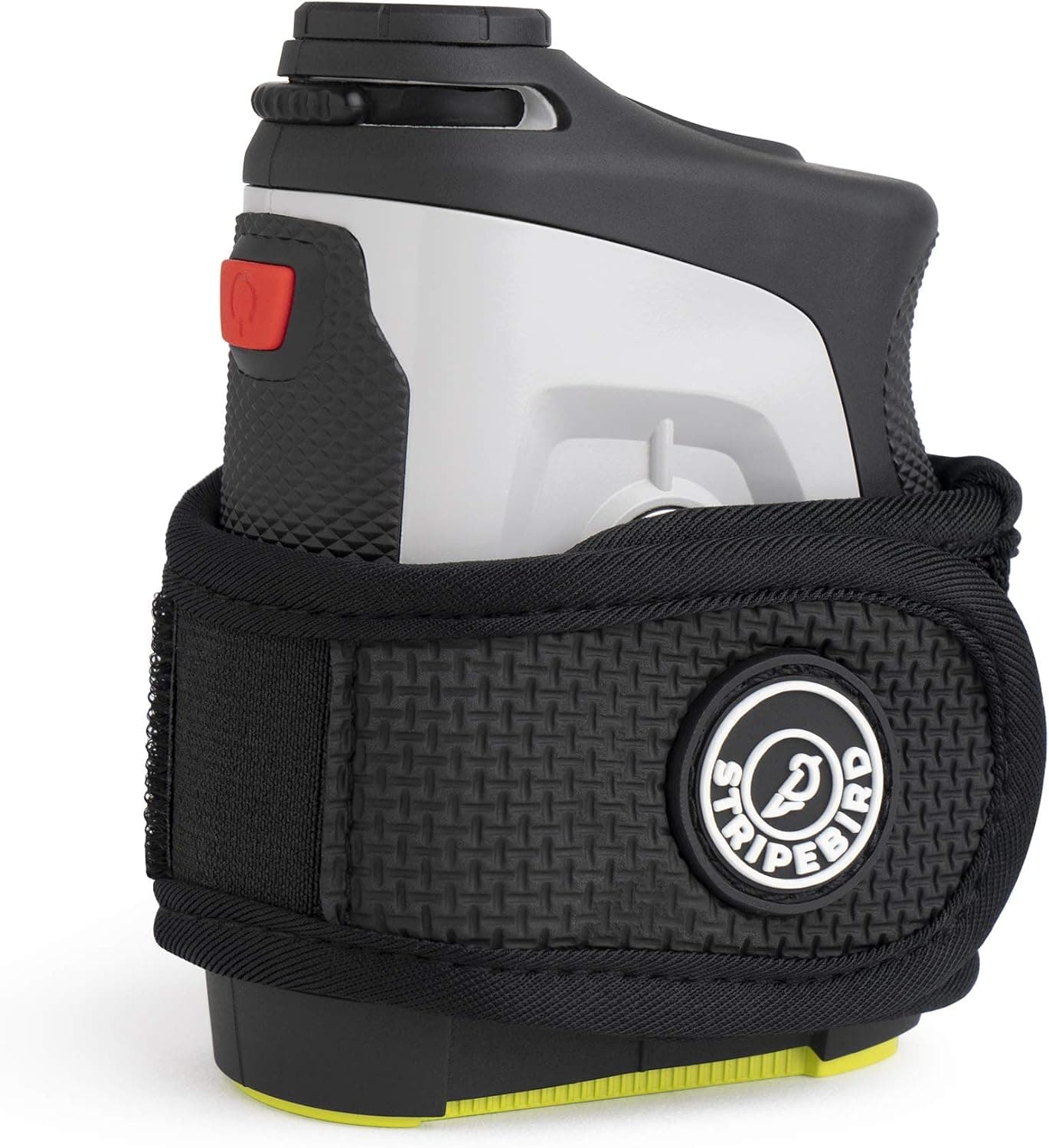Stripebird - 2.0 Slim Golf Magnetic Rangefinder Wrap Mount (Form Fitting Strap) - for Golfers with Rangefinder - Easily Access Range Finder Device While You Golf - Buckle-Less Strap