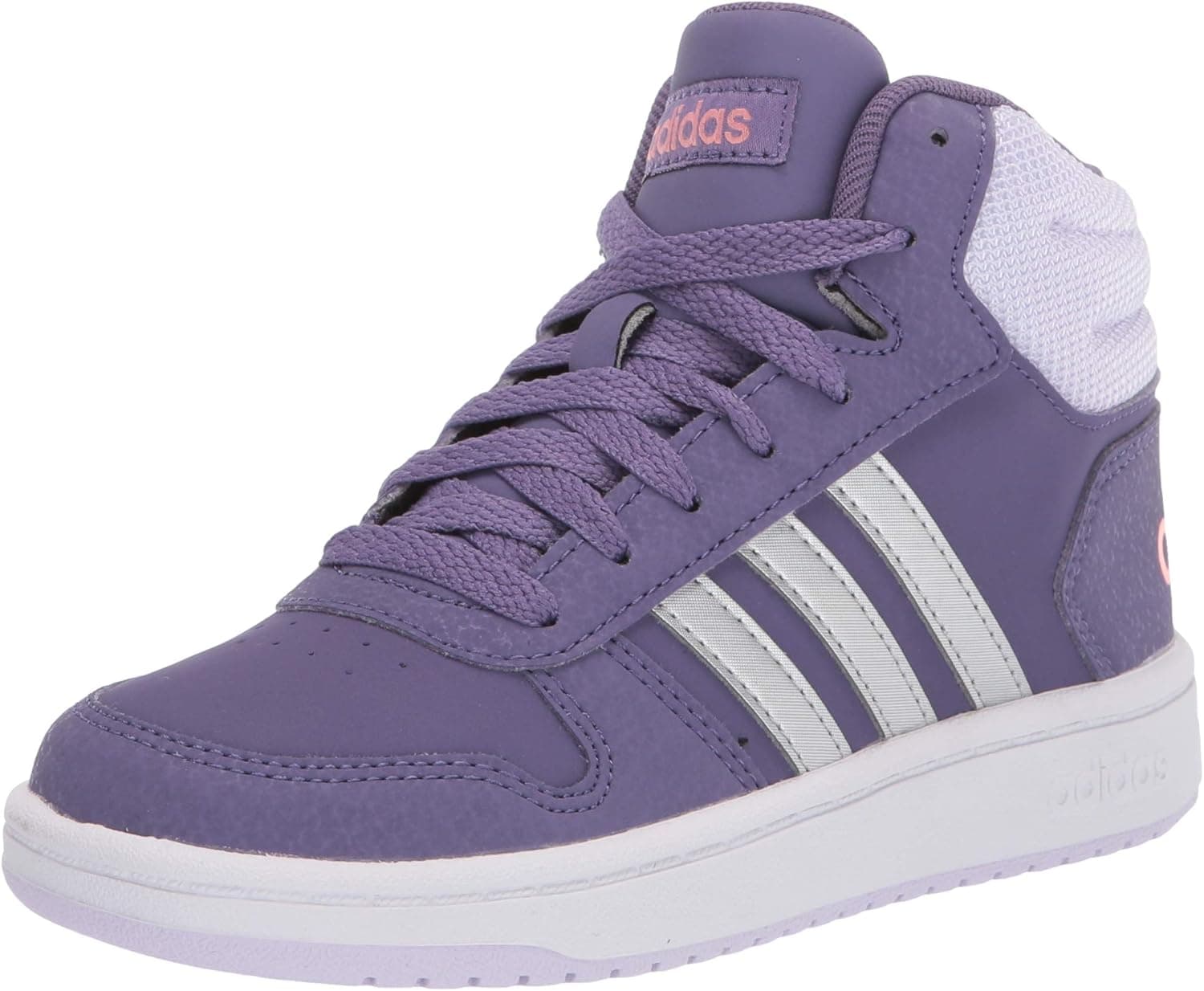 adidas Unisex-Child Hoops 2.0 Mid Basketball Shoe