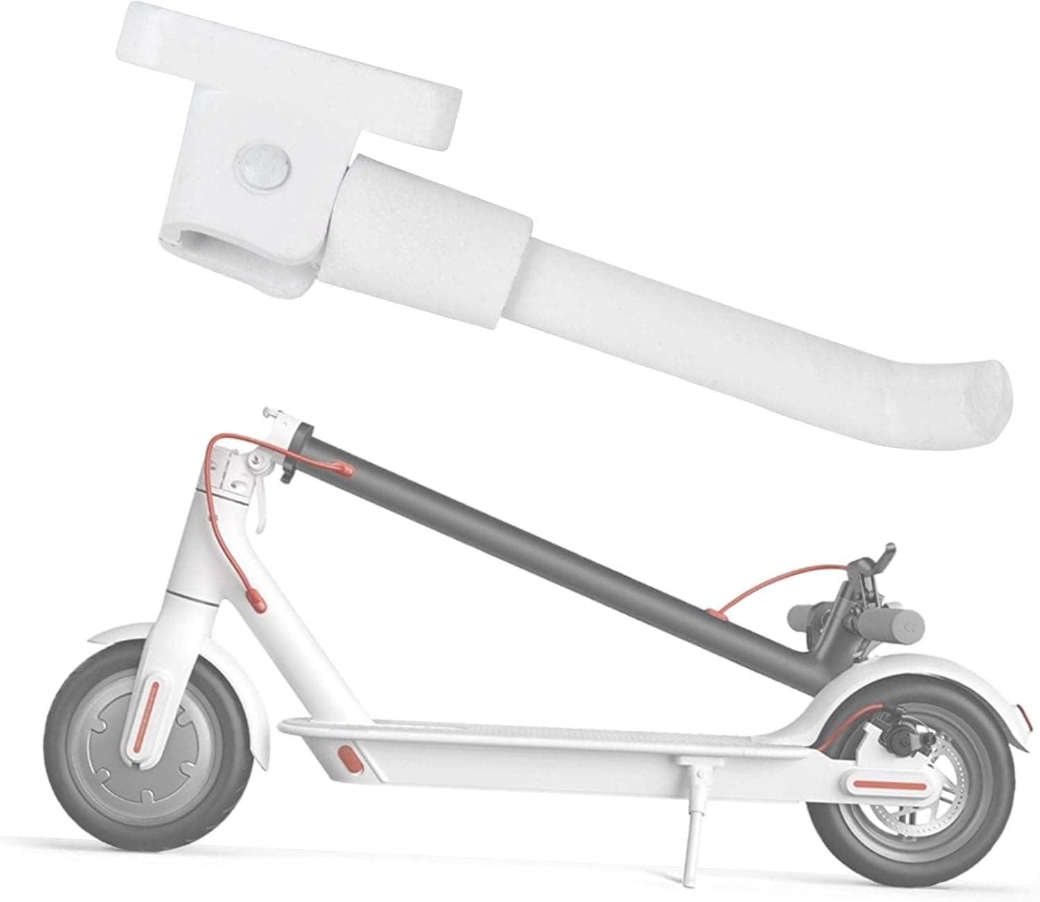 Kickstand for Xiaomi Mijia M365 Electric Scooter by Mi (White)