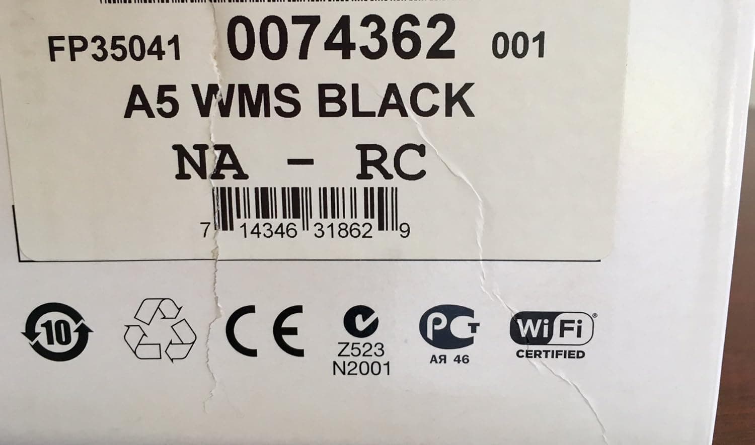Bowers & Wilkins A5 RC Hi-Fi Wireless Music System with AirPlay, Black (Renewed)