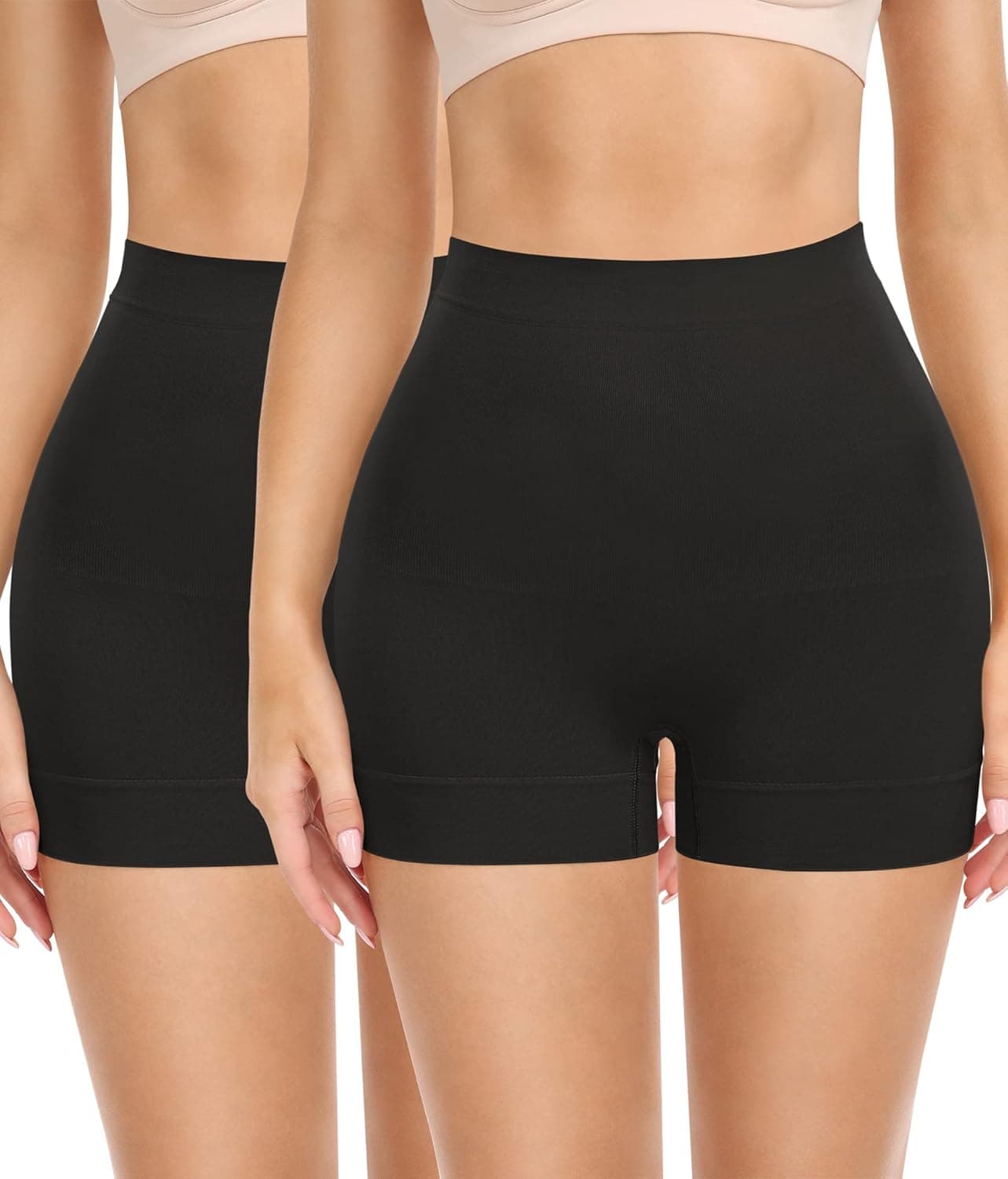 Yeblues Slimming Boyshorts Women Shapewear Underwear Slip Shorts for Under Dresses Tummy Control Shorts Compression Panties