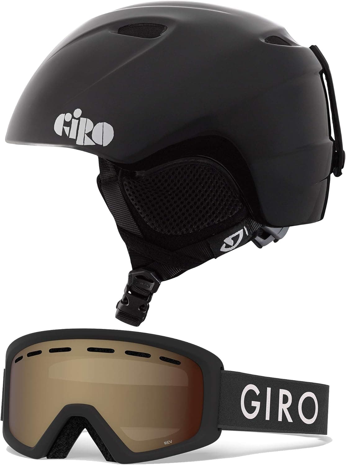 Giro Slingshot Kids Snowboard Ski Helmet Goggle Combo