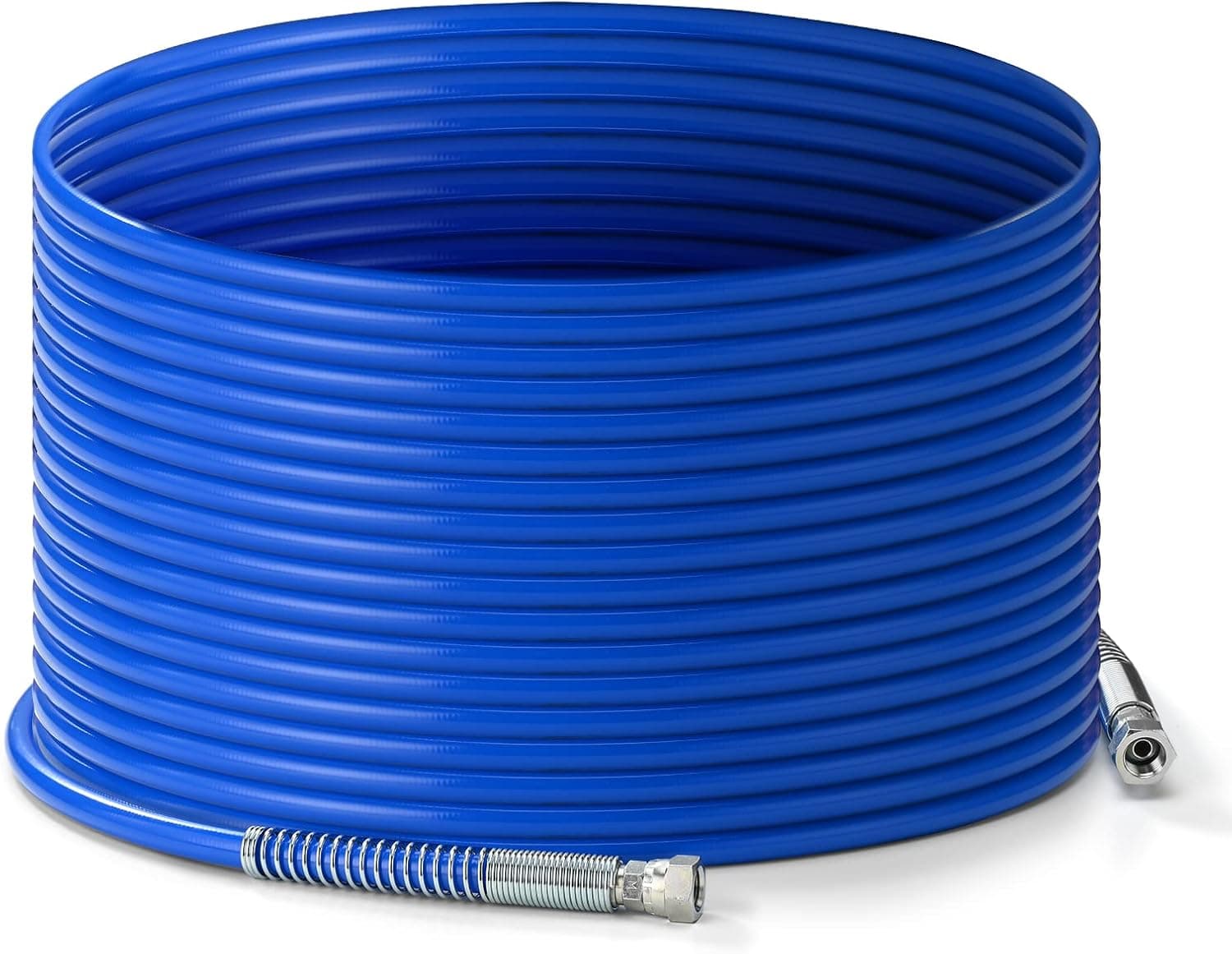 PHENDO Airless Paint Sprayer Hose High Pressure Spray Paint Hose 50 FT × 1/4" 3300PSI Airless Hose Flexible Fiber Tube Max W.P 3600 PSI (250bar) B.P 14500 PSI (1000bar)