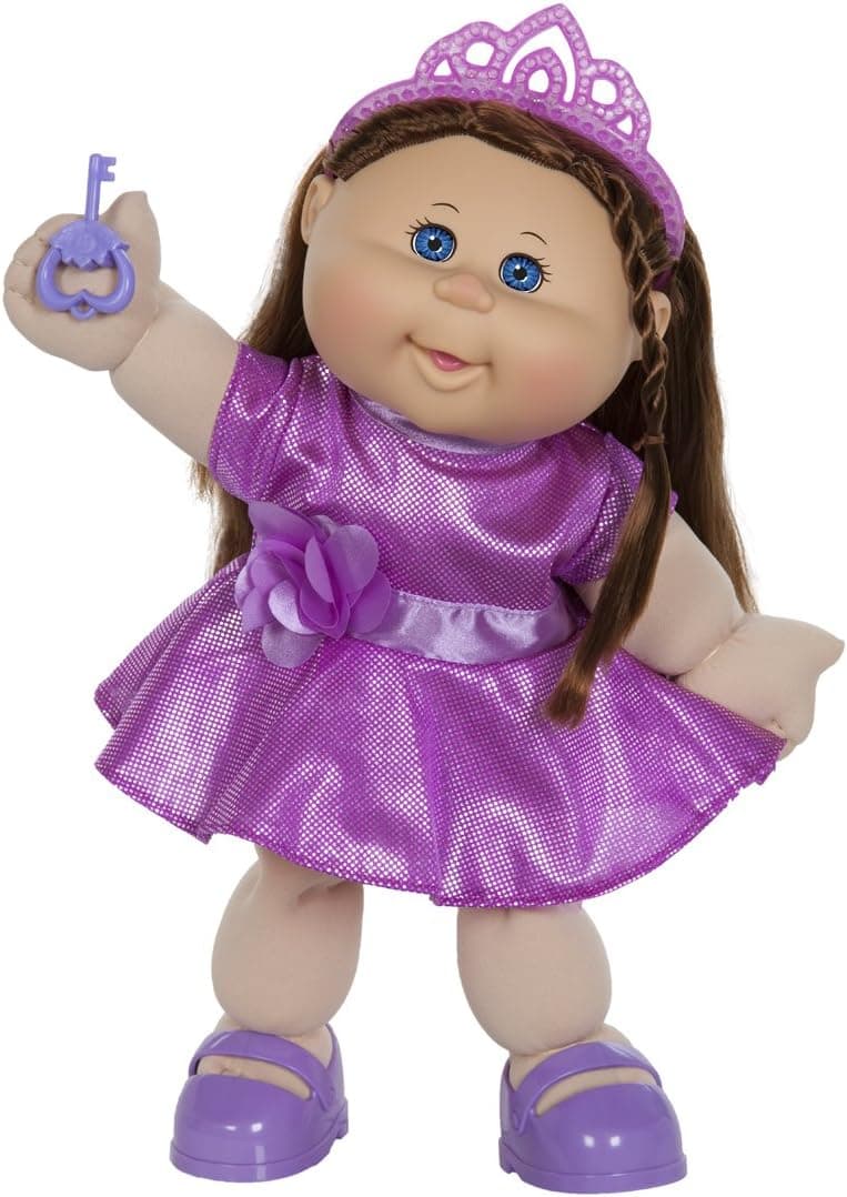 Cabbage Patch Kids 14" Kids - Brunette Hair/Blue Eye Girl Doll in Glitz Fashion, Model Number: 99403