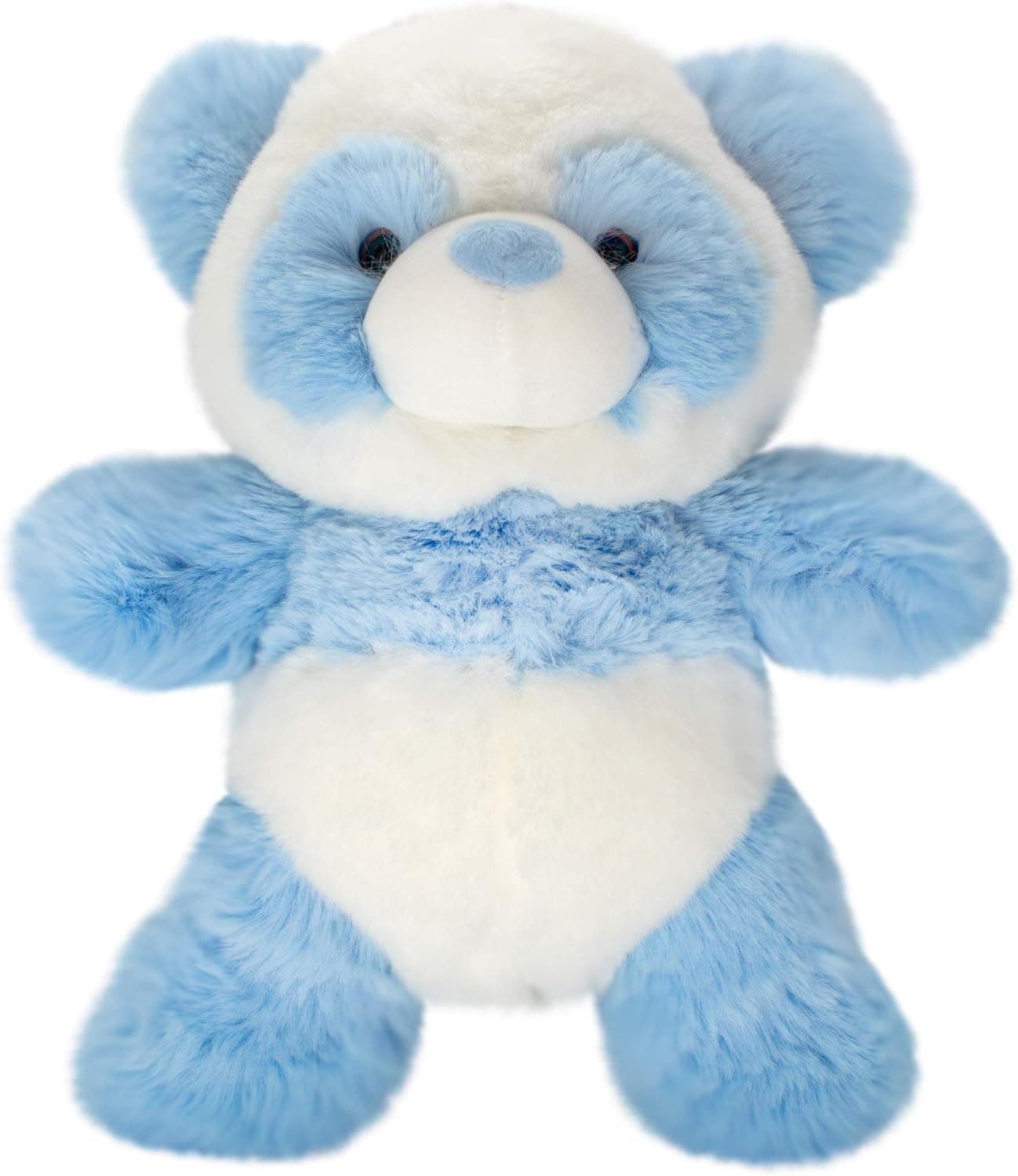 World's Softest 9 inch Blue & White Panda Stuffed Animal for Baby, Toddler, Kids- Colorful Panda Plush Toy- Soft, Huggable Stuffed Panda- Adorable Panda Toy Made from Kid-Friendly, Quality Materials