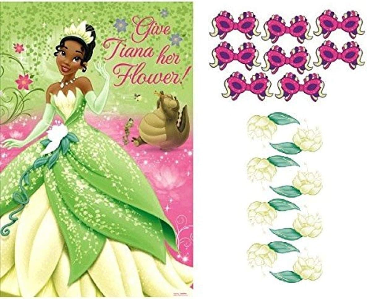 Disney Tiana Enchanted Collection | Party Game Pink/Green, 25"W x 37"