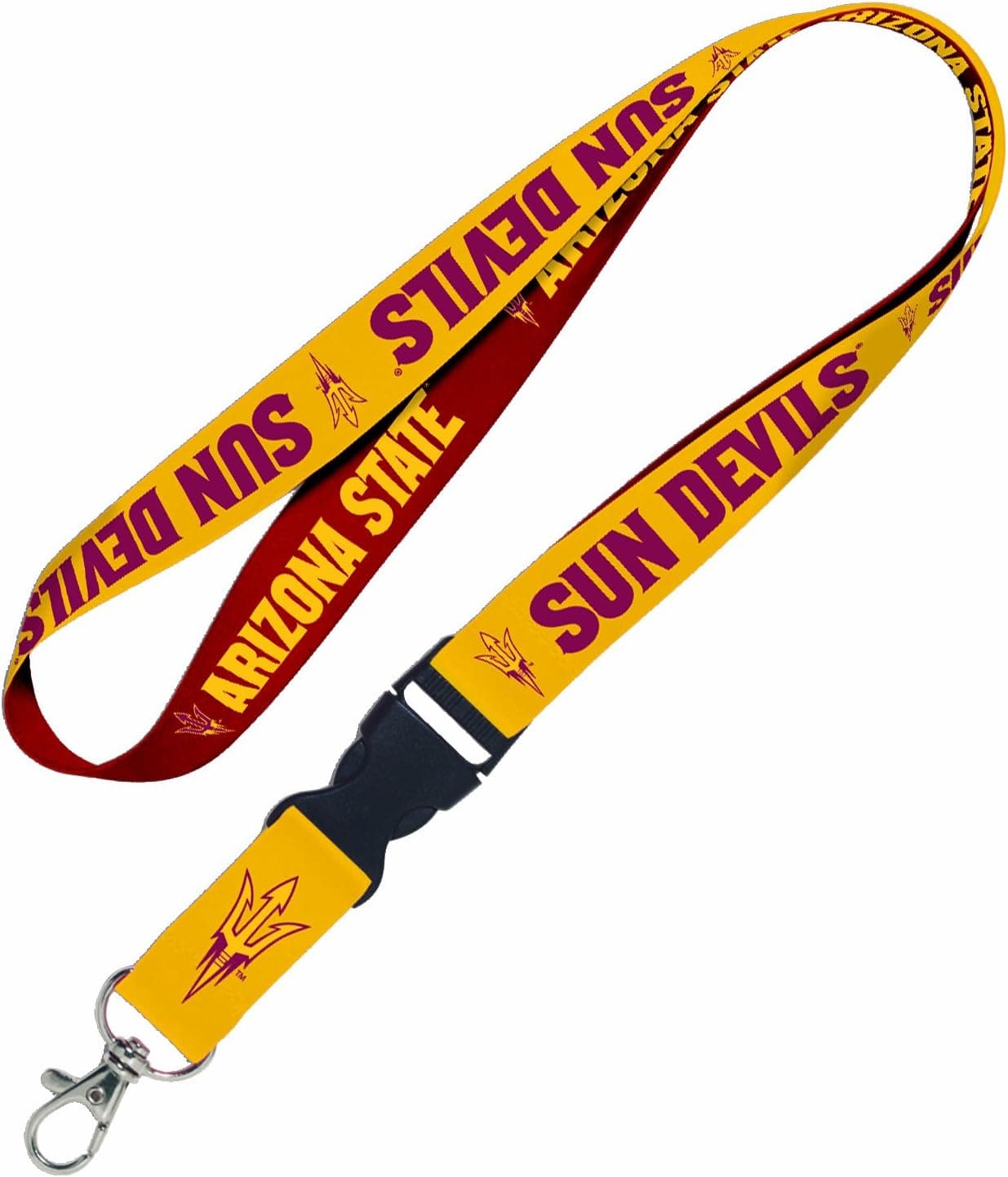 WinCraft NCAA Lanyard with Detachable Buckle