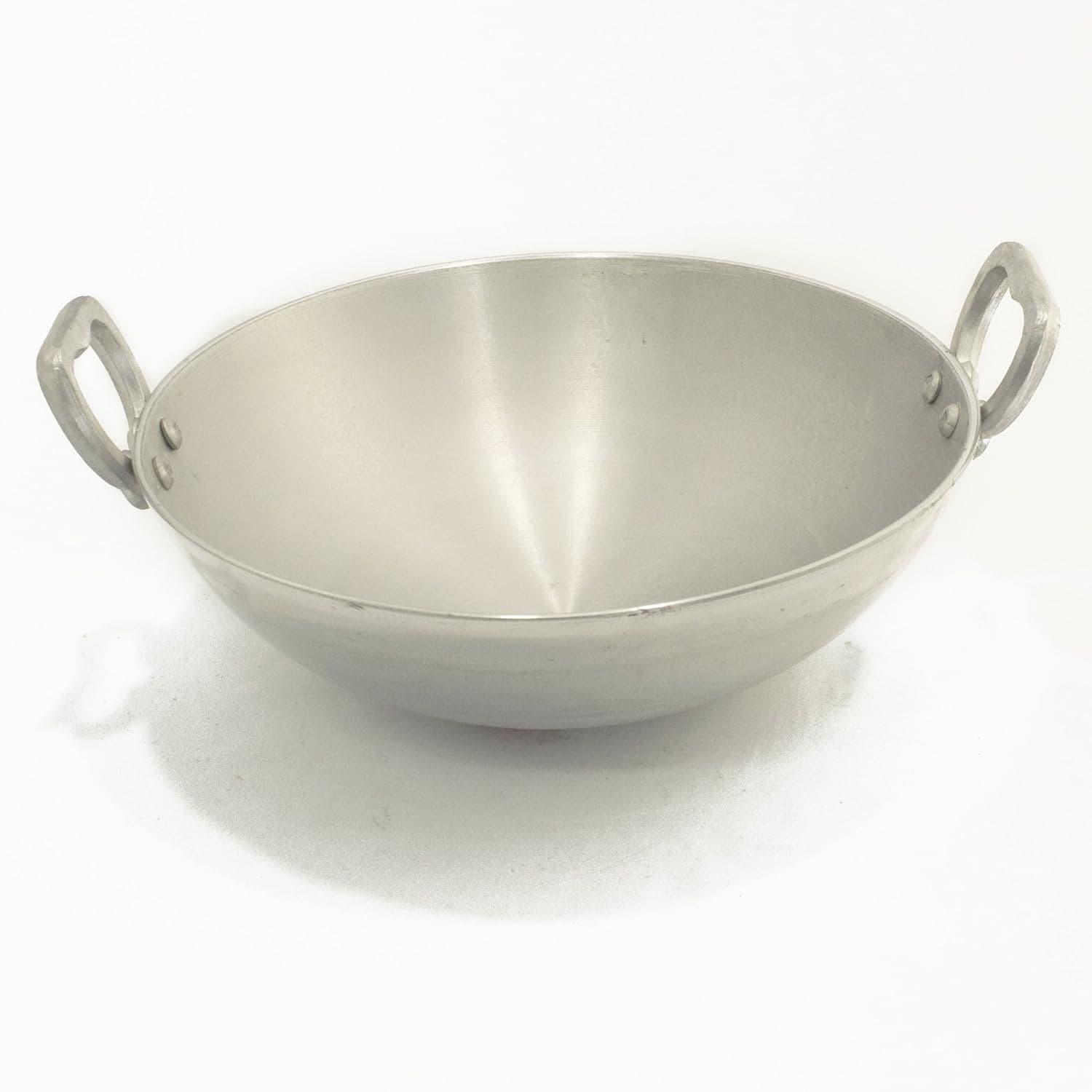 Ancient Cookware, Aluminum Indian Kadai, Medium, 2 Quarts