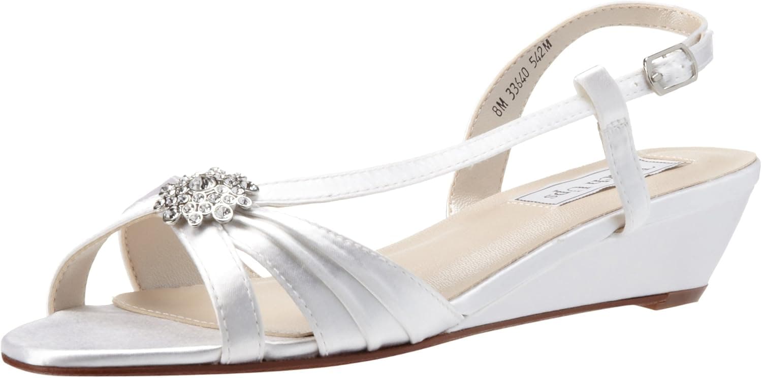 Touch Ups Women's Geri Leather Wedge Sandal