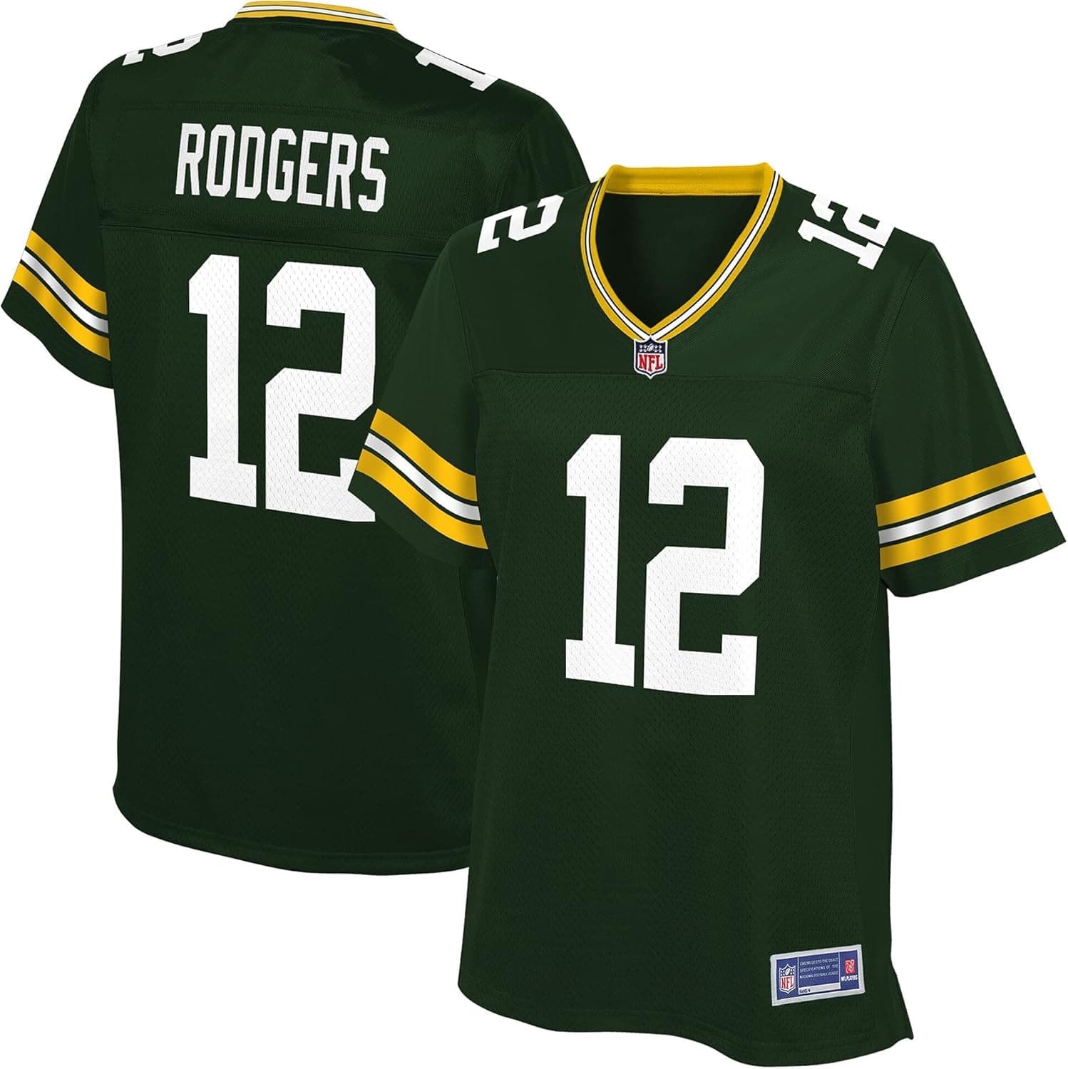 NFL PRO LINE Women's Aaron Rodgers Green Green Bay Packers Team Player Jersey