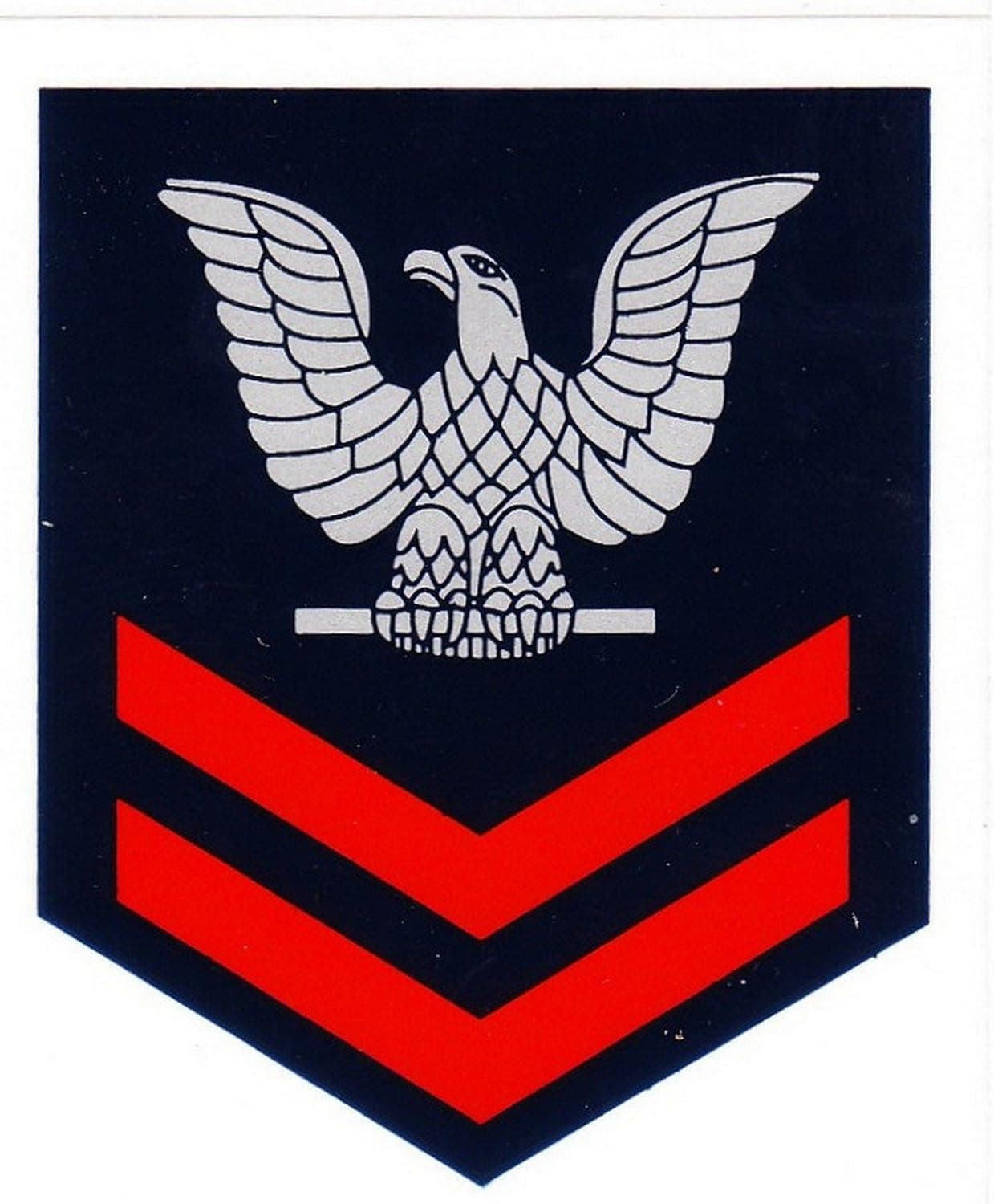 U S Navy E-5 2nd Class Rank Decal Sticker